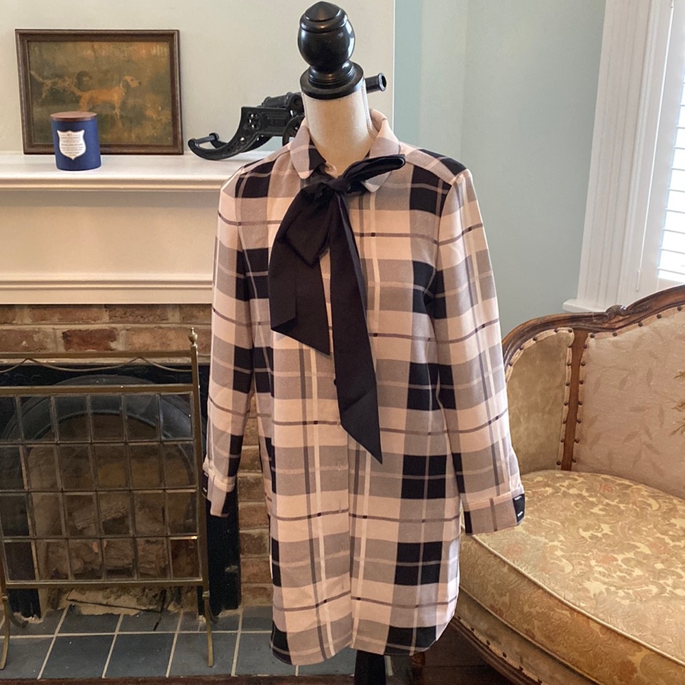 Kate Spade Tartan Plaid Woodland GRIFFIN dress